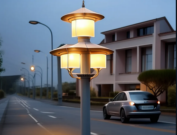 环保节能塑料路灯