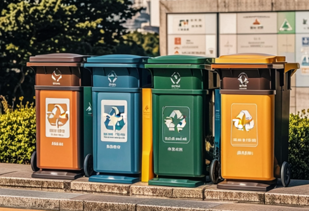 分类垃圾桶注塑模具